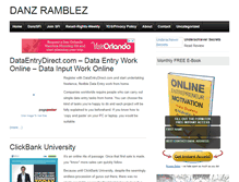 Tablet Screenshot of danbement.com